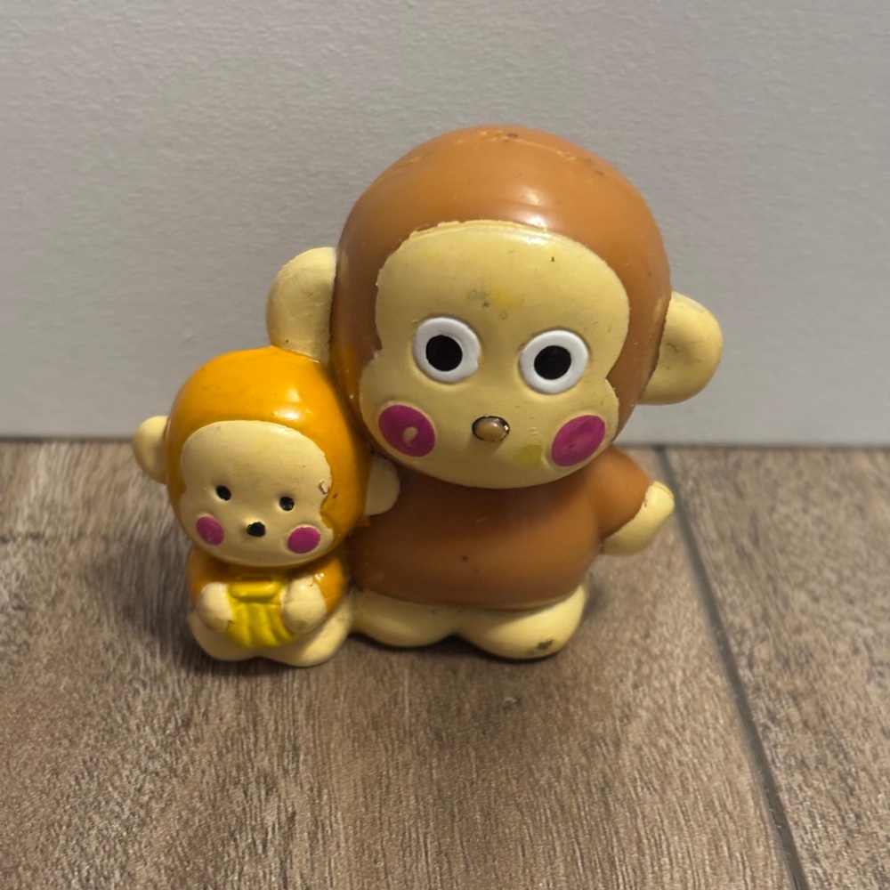 Vintage 1996 Sanrio Monkichi figure, small